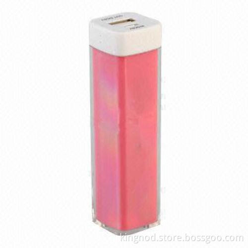 Mobile Power Banks with 2,200mAh Capability, Practical, Convenient Lithium Battery, 3 Hours Output